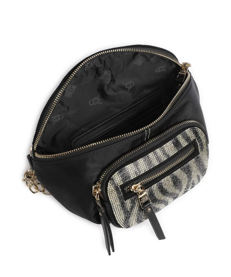 Steve Madden BMAXIMA-S Sac porté épaule black/zebra