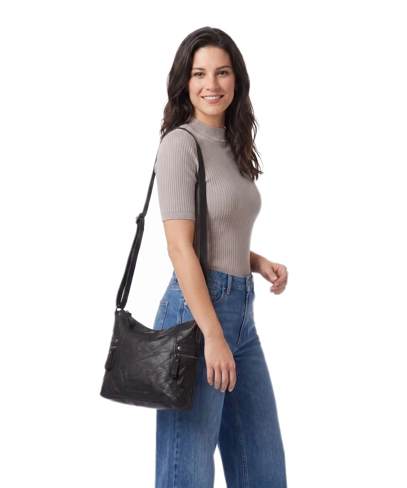 Spikes & Sparrow Bronco Georgia Sac bandoulière black