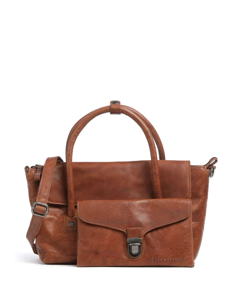 Spikes & Sparrow Bronco Hailey Sac à main brandy