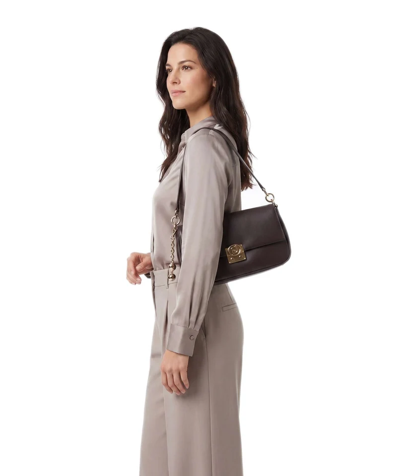 Liu Jo Adiva M Sac porté épaule red aubergine