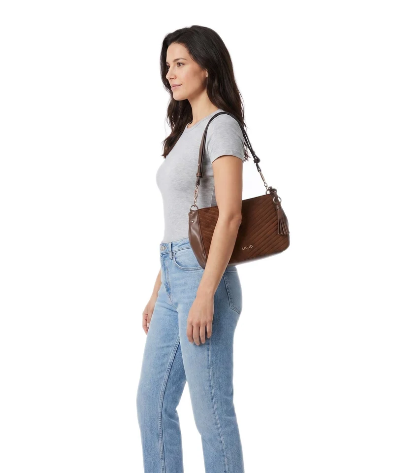 Liu Jo Cirry M Sac porté épaule tabacco