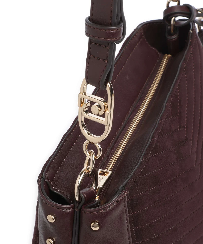 Liu Jo Cirry M Sac porté épaule red aubergine