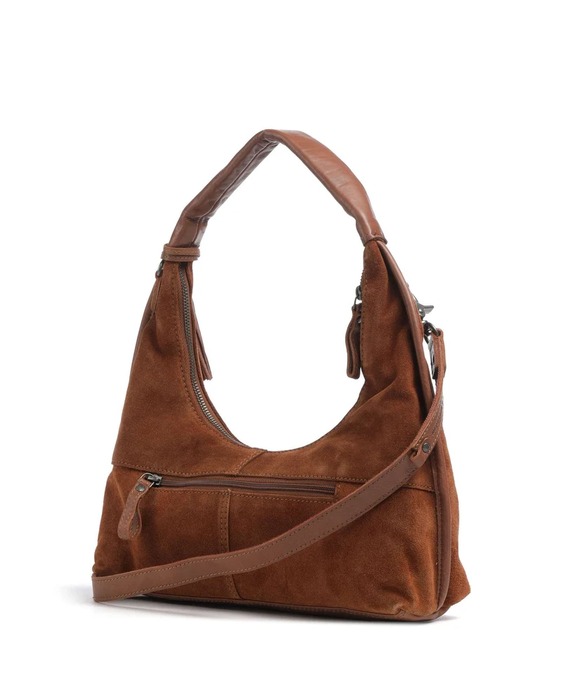 Spikes & Sparrow Suede Mix Gwyn Sac fourre-tout mocca