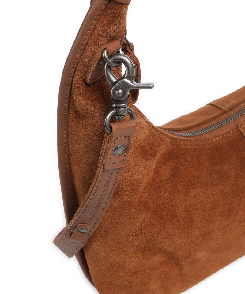 Spikes & Sparrow Suede Mix Gwyn Sac fourre-tout mocca
