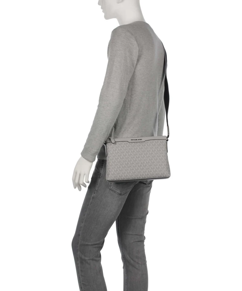 Michael Kors Hudson Sac bandoulière nickel