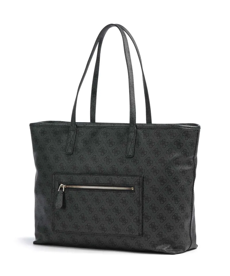 Guess Power Play II Tech Large Cabas coal logo