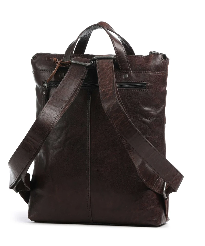 Spikes & Sparrow Bronco Claudia Sac à dos dark brown