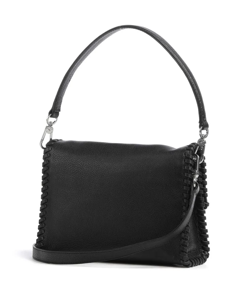 Abro Dalia Temi Stitch Sac porté épaule black/nickel