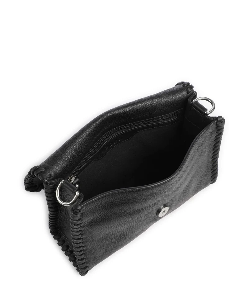 Abro Dalia Temi Stitch Sac porté épaule black/nickel