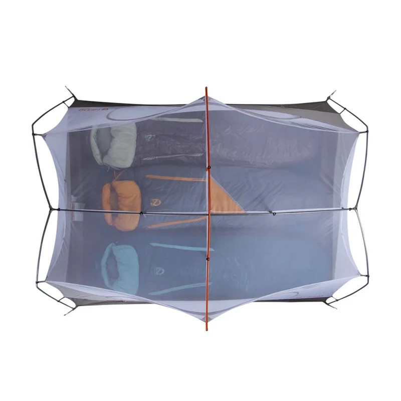 Tente de randonnée Nemo Aurora et toile de sol - 3 personnes