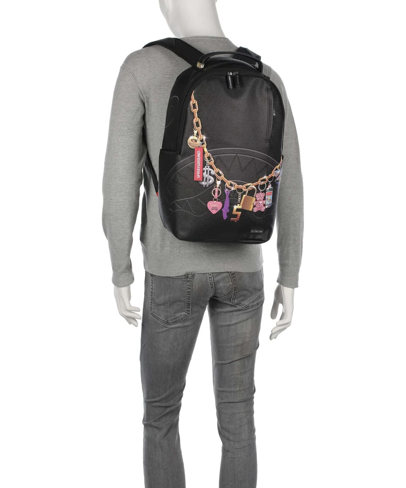 Sprayground Printed Hanging Stuff Sac à dos black
