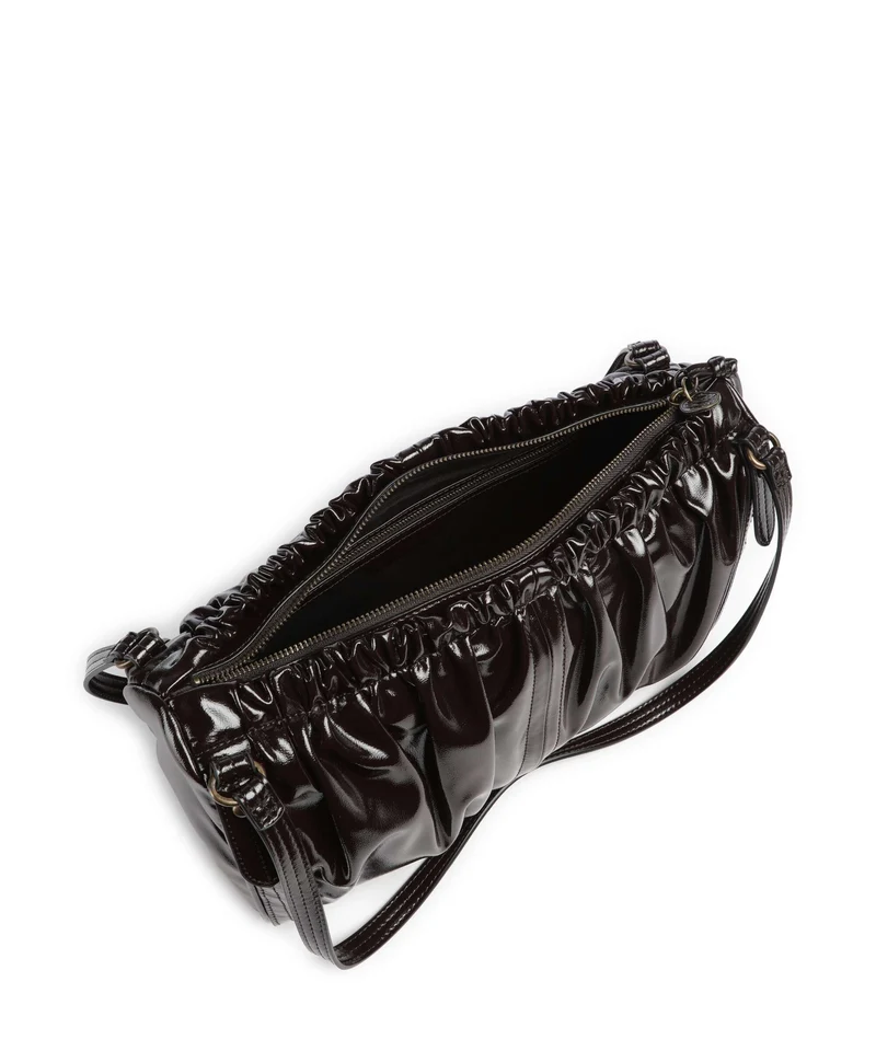Liebeskind Faye Shiny M Sac porté épaule deep soil