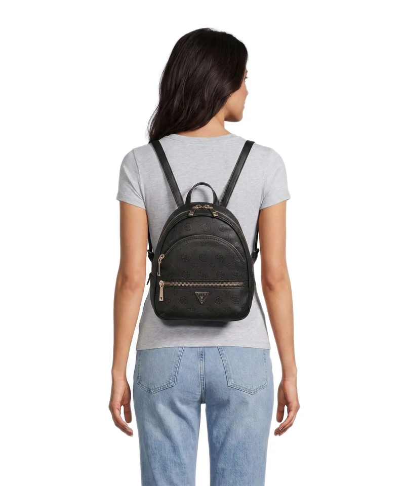 Guess Manhattan II Sac à dos black logo