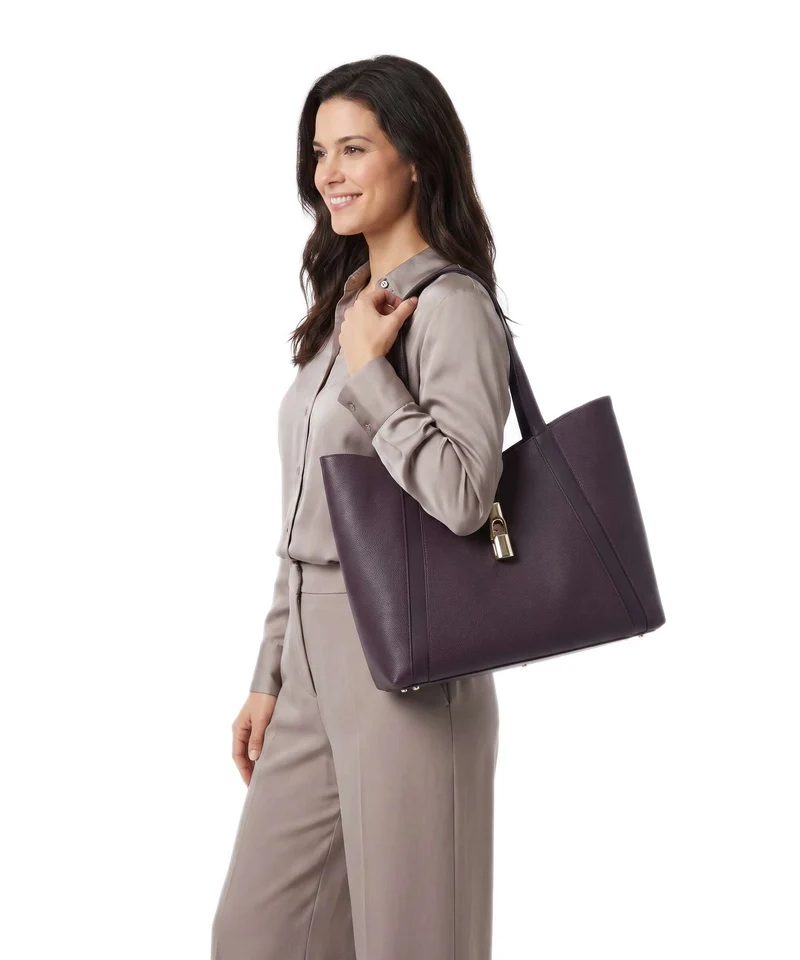 Furla Goccia L Cabas winter bloom
