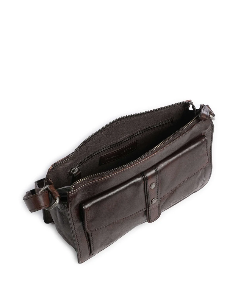Spikes & Sparrow Apache Maida Sac bandoulière dark brown