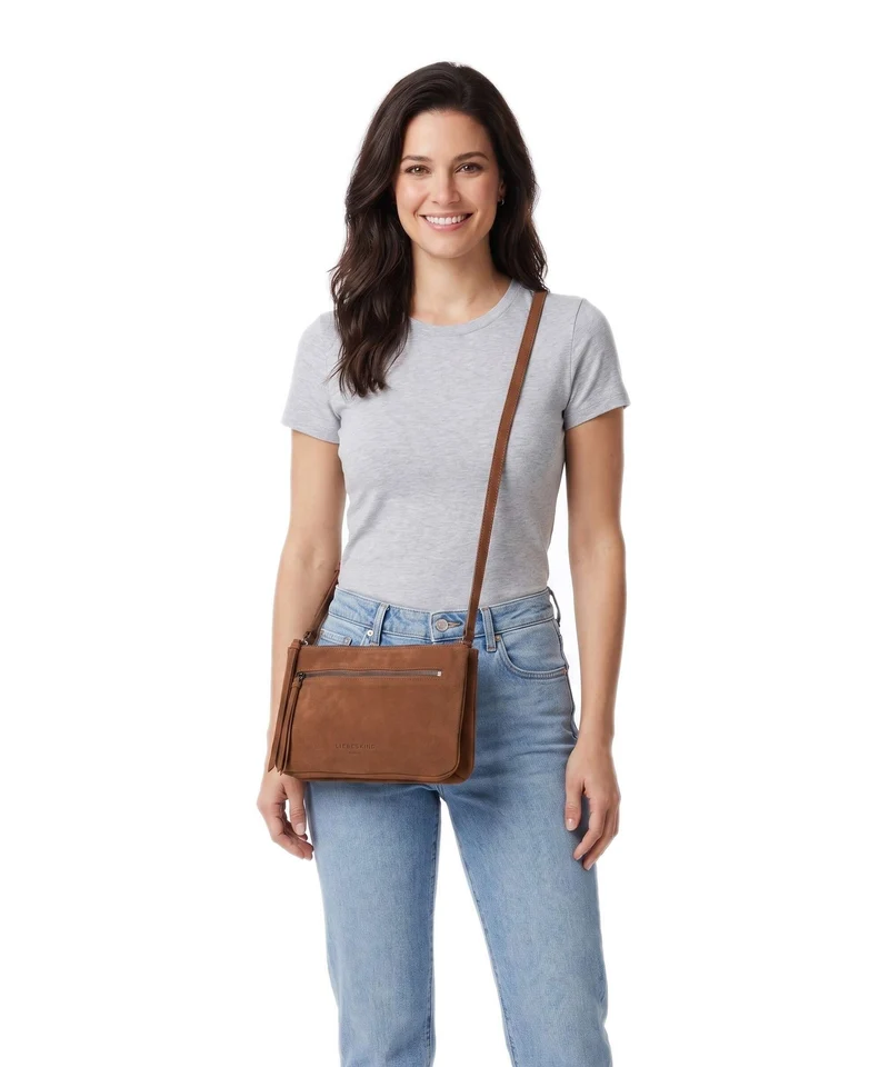Liebeskind Zena Hydro Suede S Sac bandoulière brown