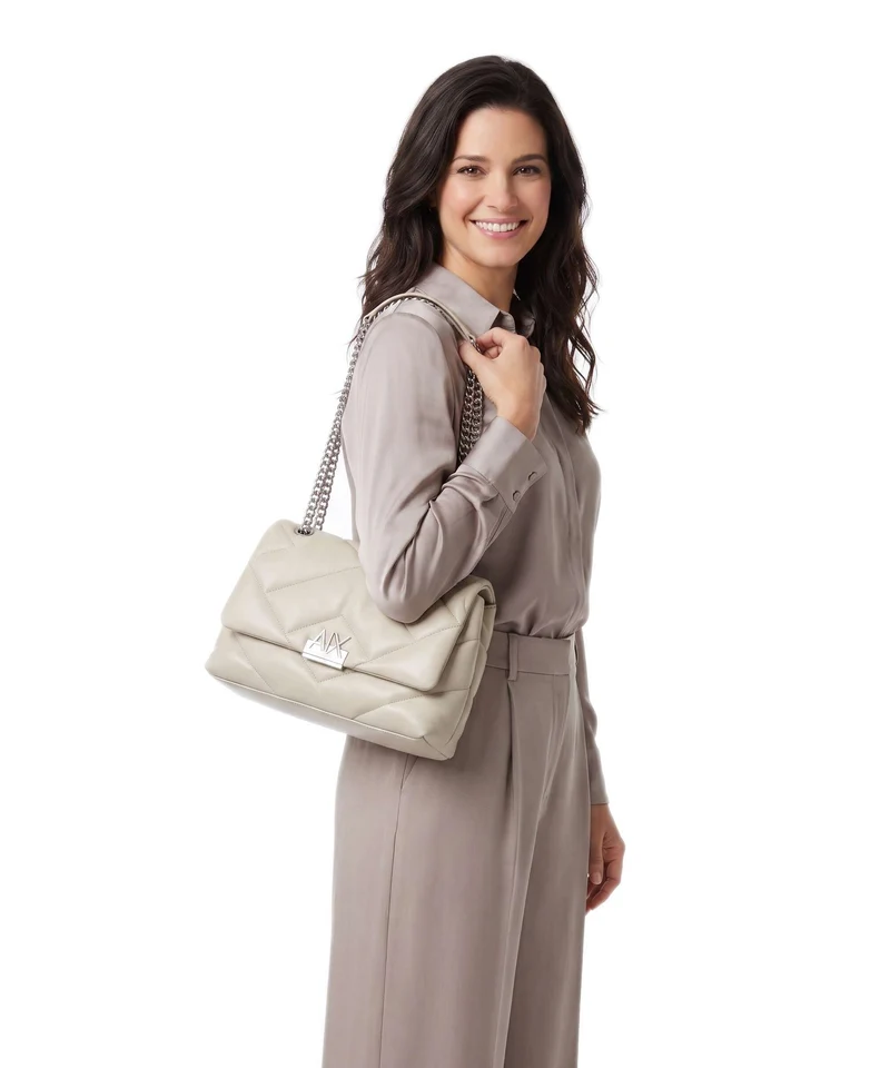 Armani Exchange Vicky M Sac porté épaule script