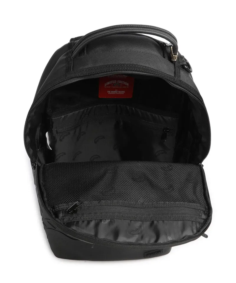 Sprayground Blacked Out Embossed Gold Tooth Sac à dos black
