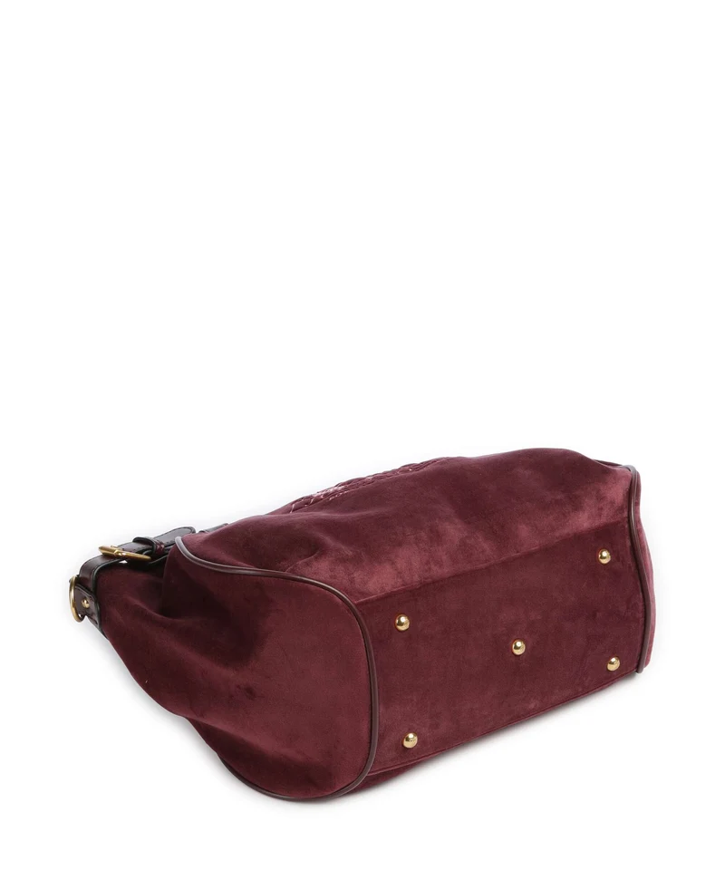 Juicy Couture Twig Narrative Velvet L Cabas winetasting