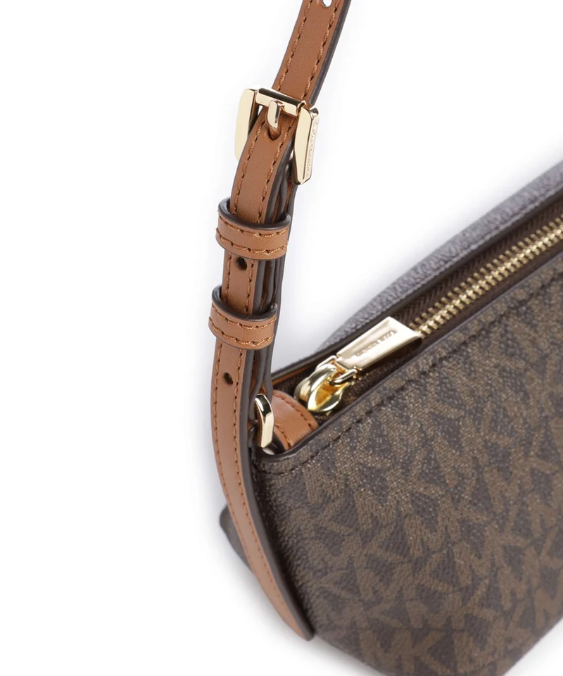 Michael Kors Laila Small Sac porté épaule brown/acorn