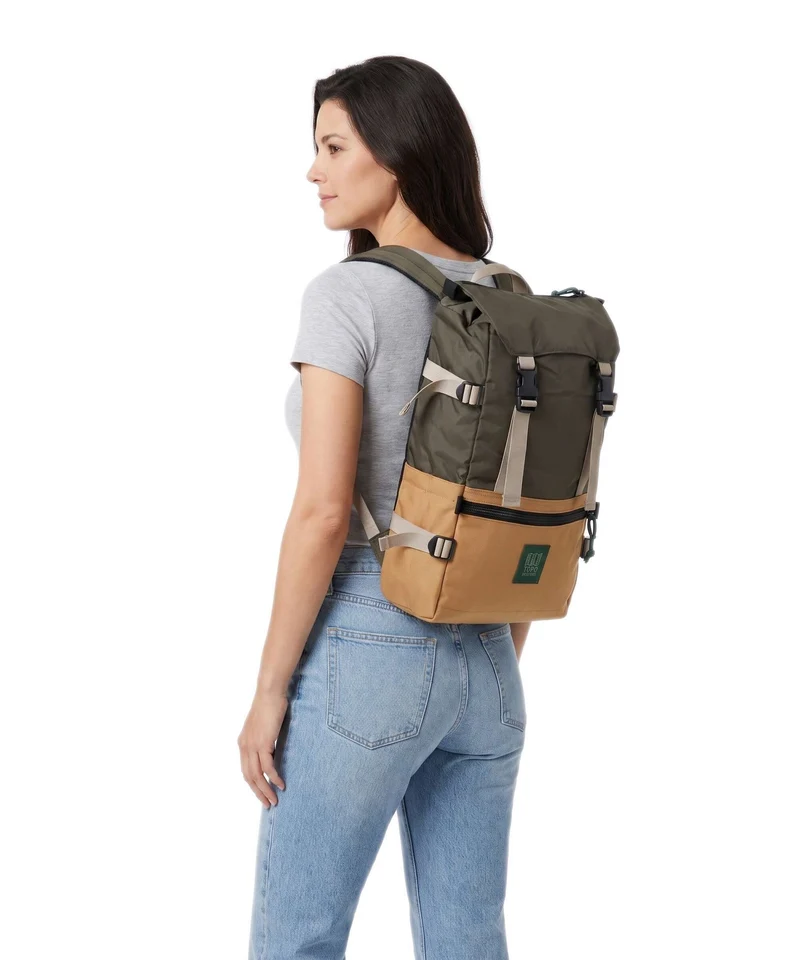 Topo Designs Rover Classic Sac à dos woodland/brown oak