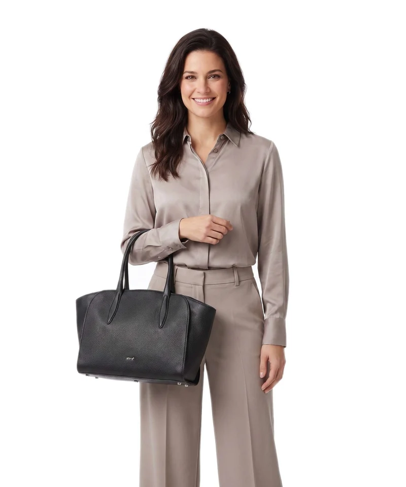 Abro Agave Blossom Small Sac à main black/nickel