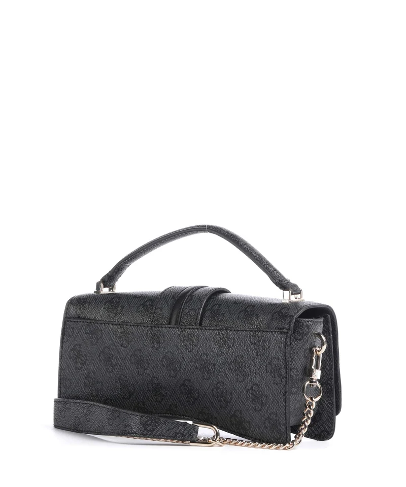 Guess Yvonne Logo Mini Sac à main coal logo