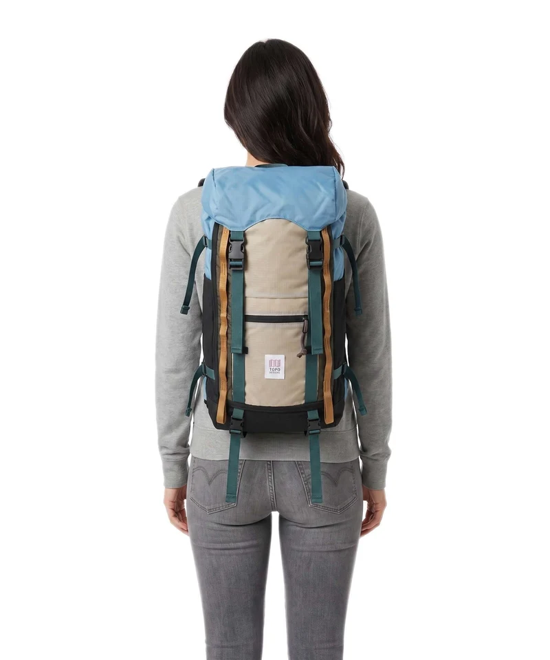 Topo Designs Rover Trail 22 Sac à dos de randonnée river blue/cobblestone
