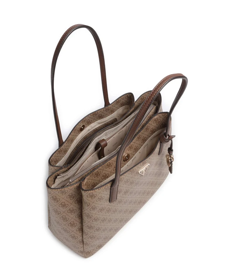 Guess Noelle II Tech Cabas latte logo/brown