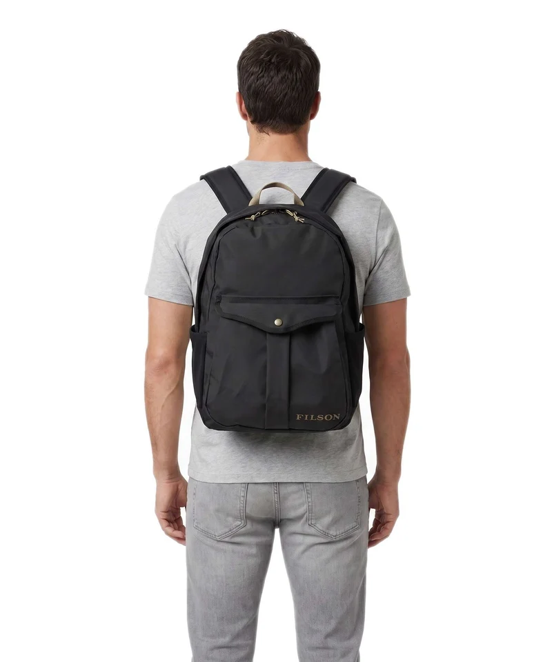 Filson Tin Cloth Sac à dos black/covert