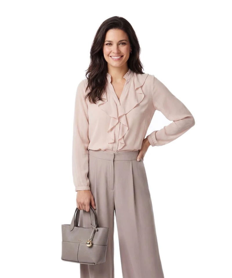 Furla Primrose Mini Sac à main stucco gray