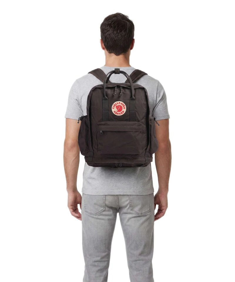 Fjällräven Kånken Outlong Sac à dos black oak