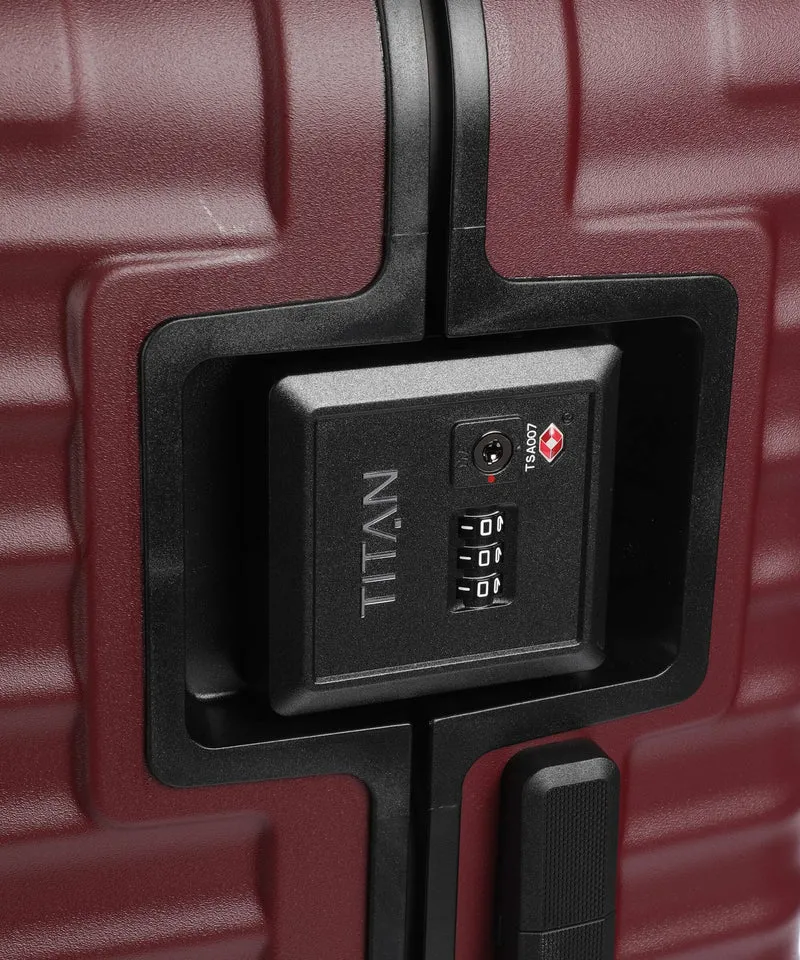 Titan Overseas Valise 4 roues emberwood red
