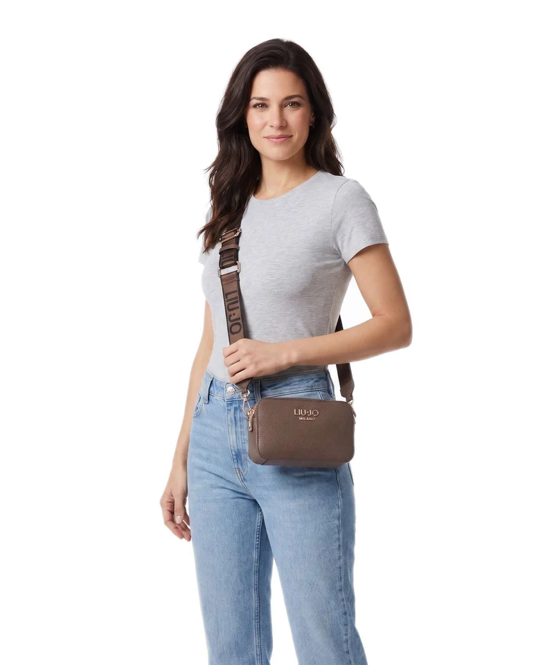 Liu Jo Ridhi S Sac bandoulière dark mocha