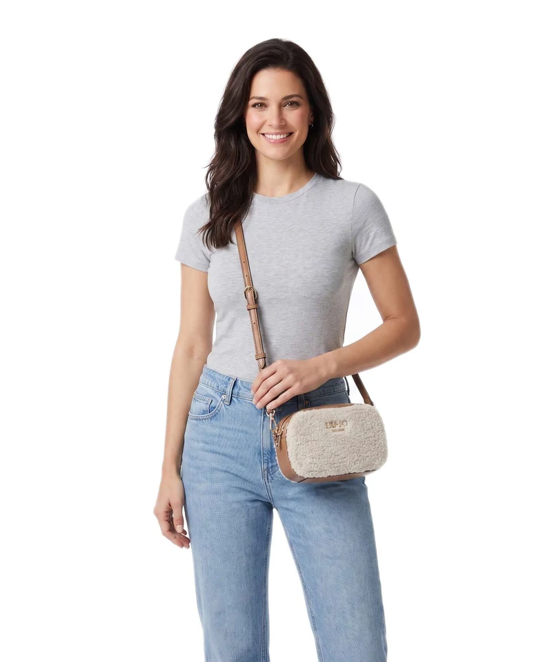 Liu Jo Ridhi S Sac bandoulière cream