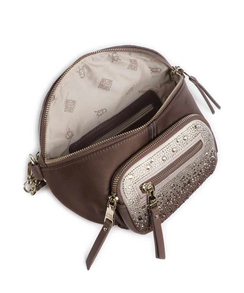 Steve Madden BMAXIMA-S Sac porté épaule chocolate/gold