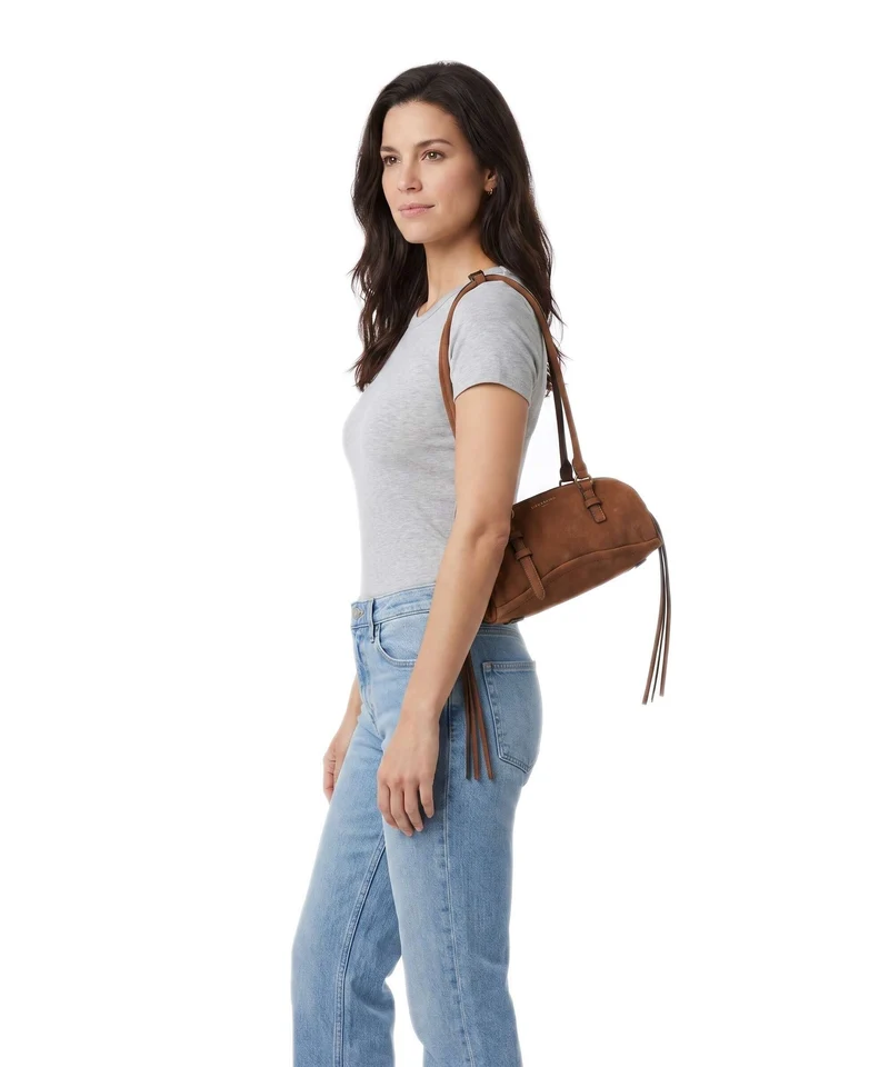 Liebeskind Capri Suede S Sac porté épaule brown