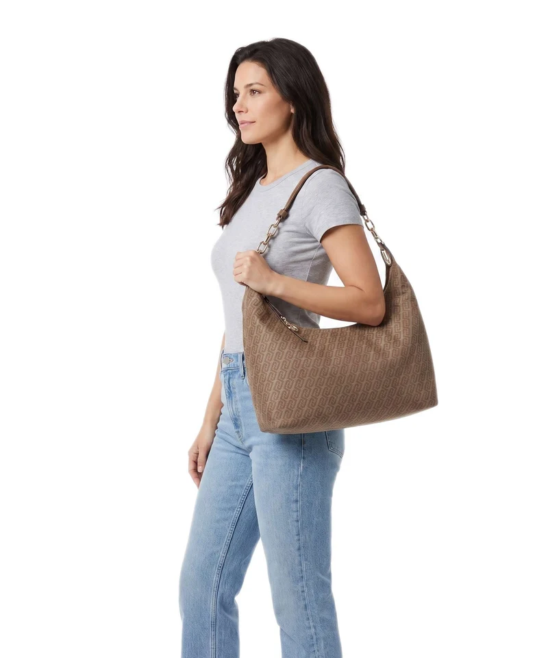 Liu Jo Faiza M Sac fourre-tout naturale