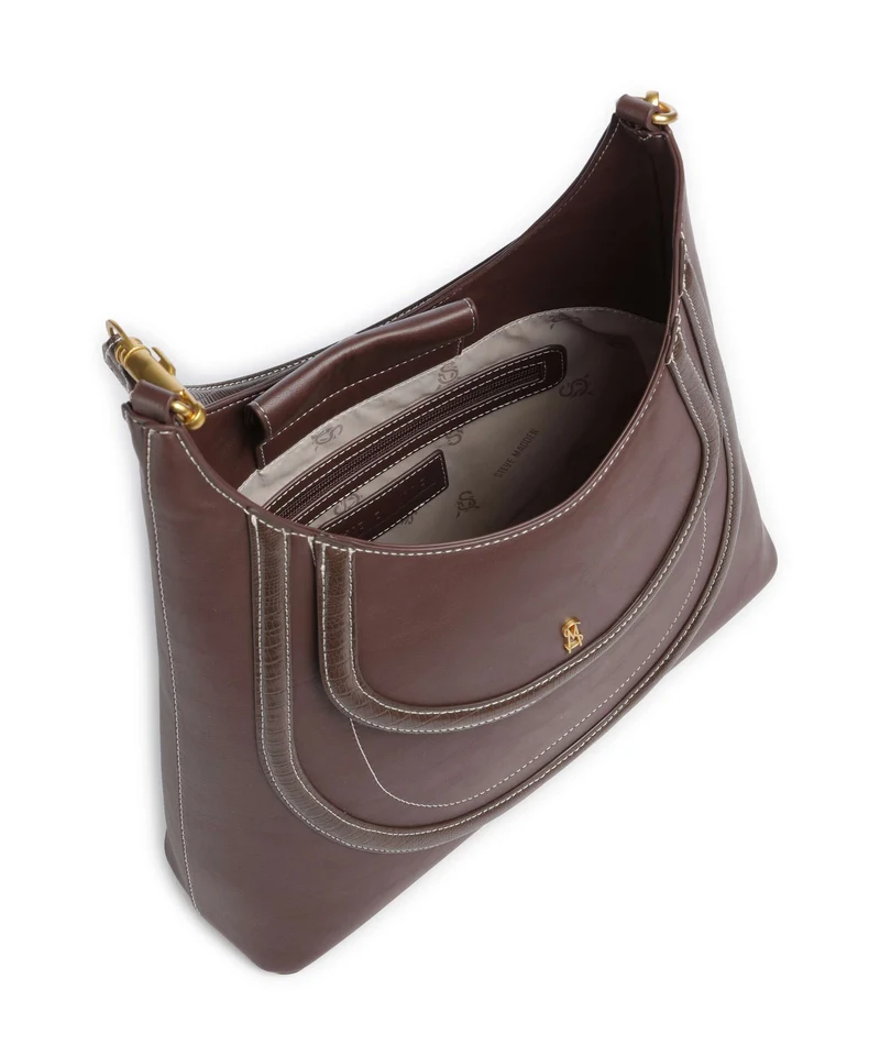 Steve Madden BSALUS Sac porté épaule chocolate/gold