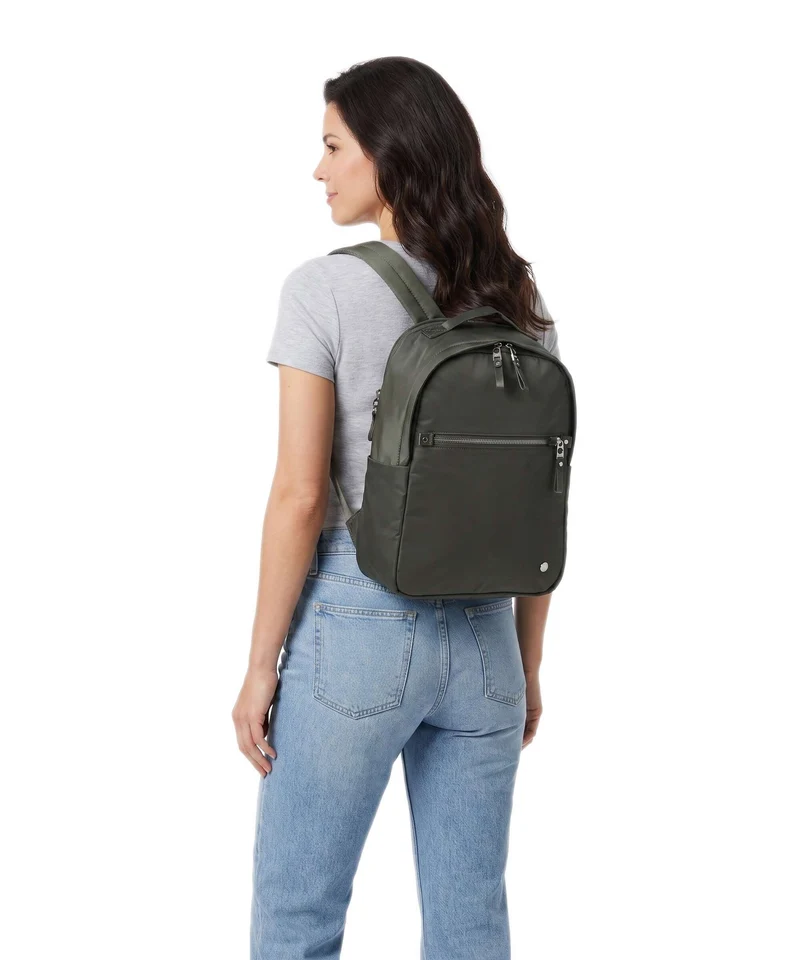Pacsafe W 10 Sac à dos olive