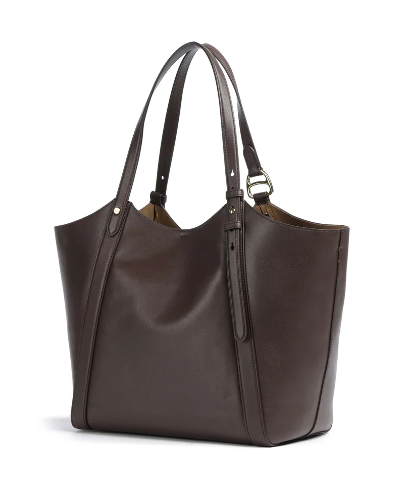 Lauren Ralph Lauren Tasha Large Cabas chestnut brown