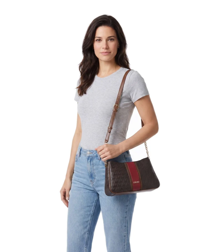 Liu Jo Ematite S Sac porté épaule deep brown
