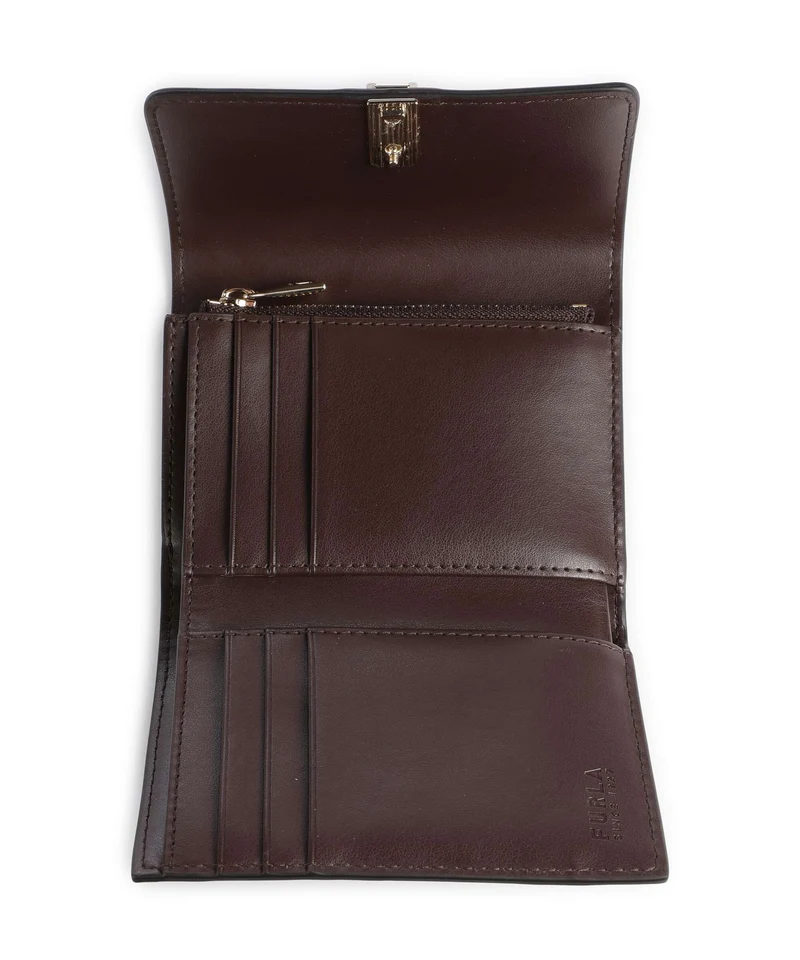 Furla Iride S Portefeuille cioccolato