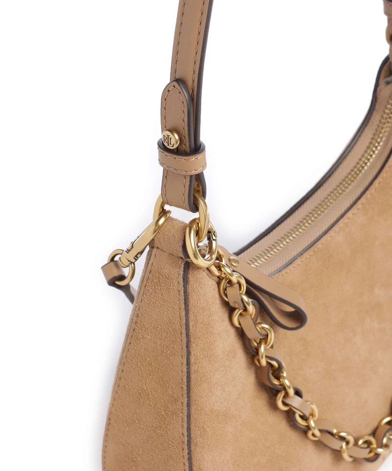 Lauren Ralph Lauren Marcy Medium Sac porté épaule camel