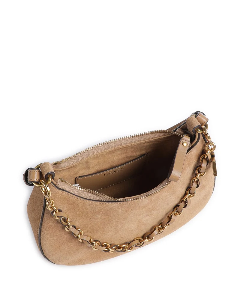 Lauren Ralph Lauren Marcy Medium Sac porté épaule camel