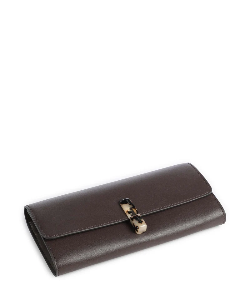 Furla Iride Continental Portefeuille cioccolato