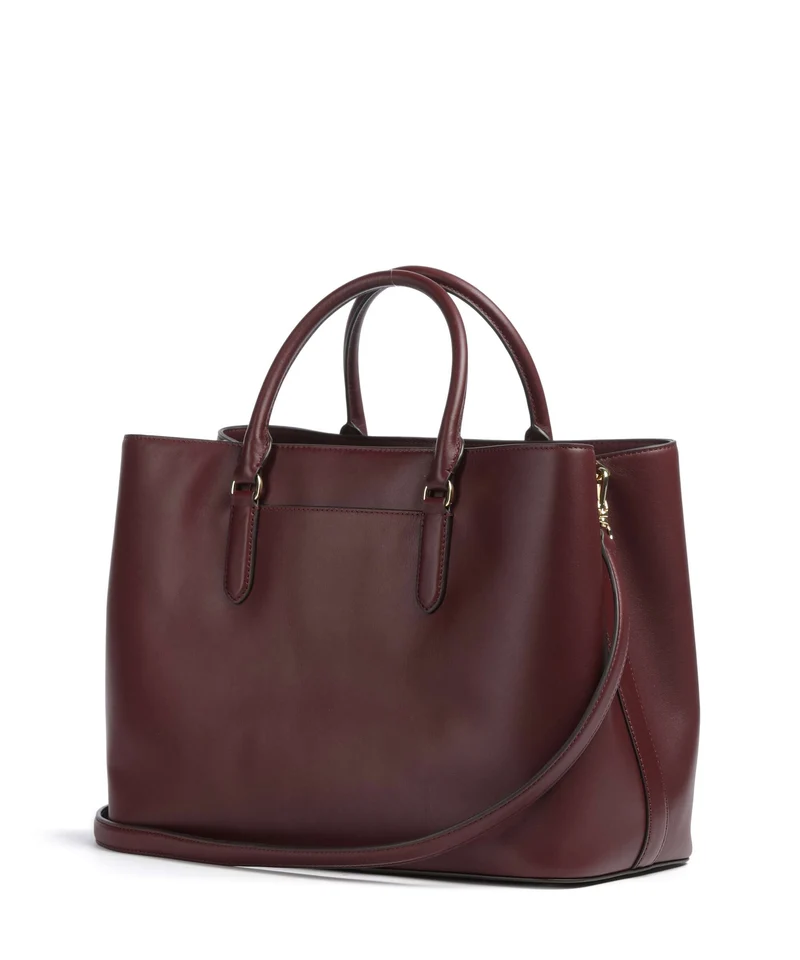Lauren Ralph Lauren Marcy 36 Sac à main dark garnet