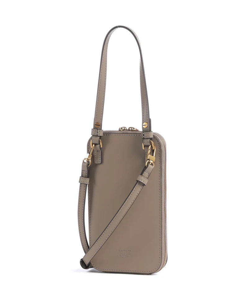 Pinko Pochette telephone grigio talpa/antique gold