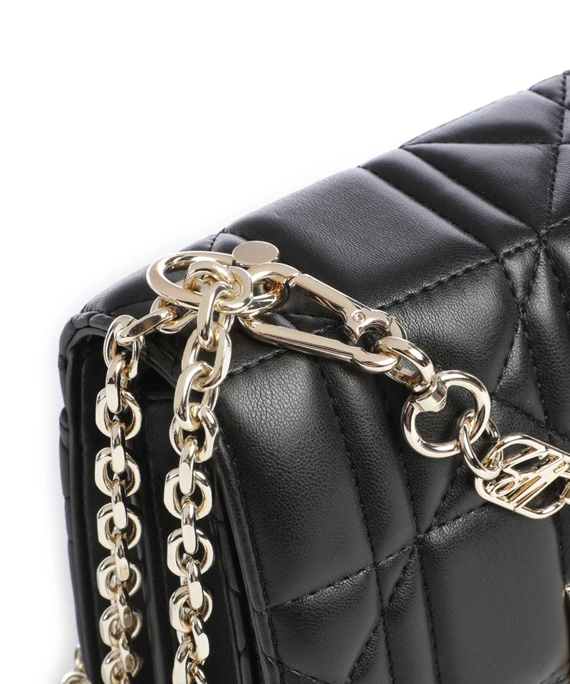 Steve Madden BELVIRA Sac porté épaule black/gold