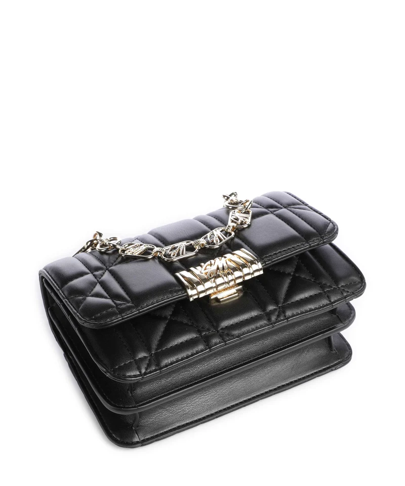 Steve Madden BELVIRA Sac porté épaule black/gold